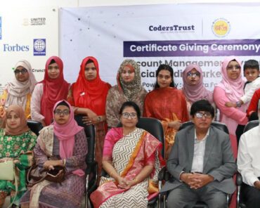 Empowering Women in Digital Economy: Certificate Giving Ceremony by CodersTrust with Joyeeta Foundation